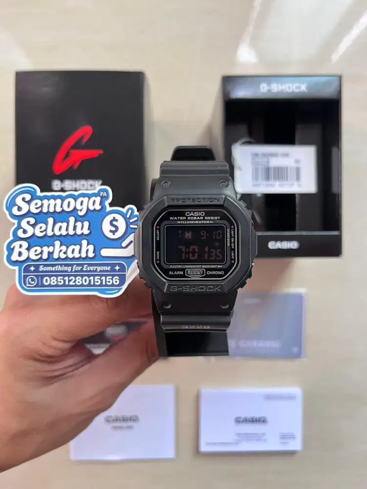 Casio G-Shock DW-5600MS / Gshock DW5600ms / G Shock DW5600 Fullset Gar