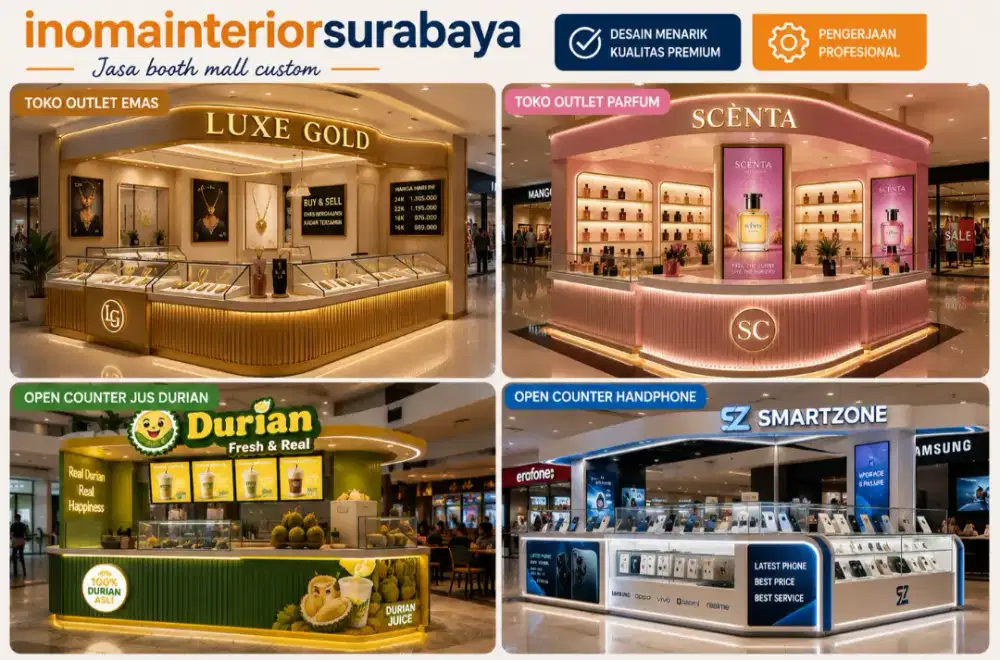 Kiosk Booth mall custom