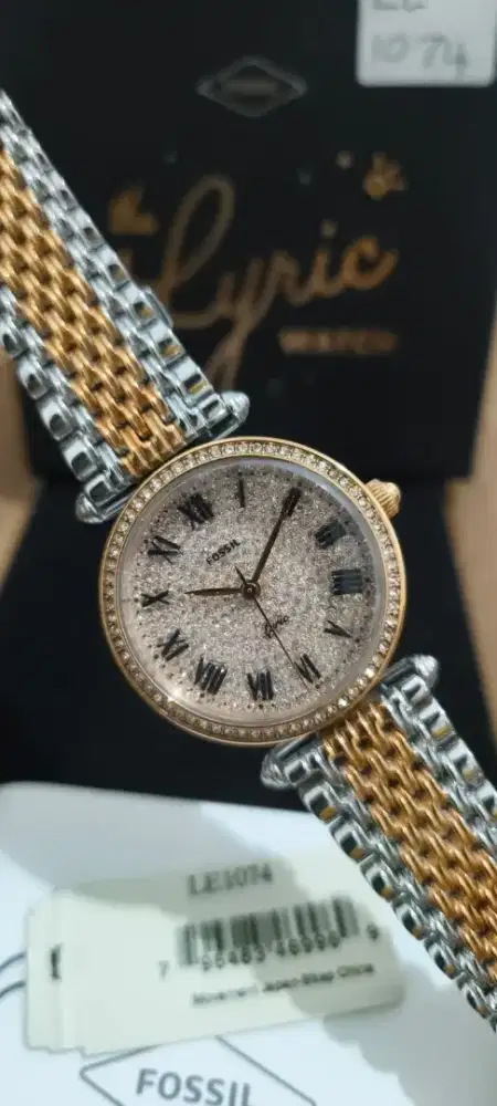 Fossil Lyric LE1074 Original Jam Tangan Wanita NOS