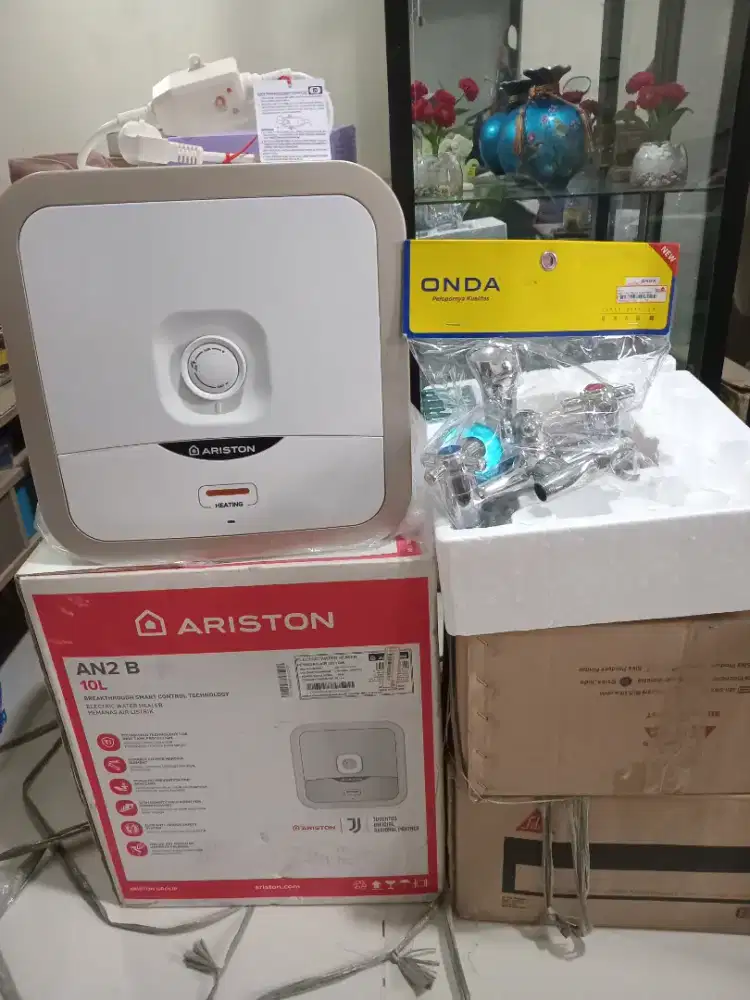 Jual water heater baru plus bonus