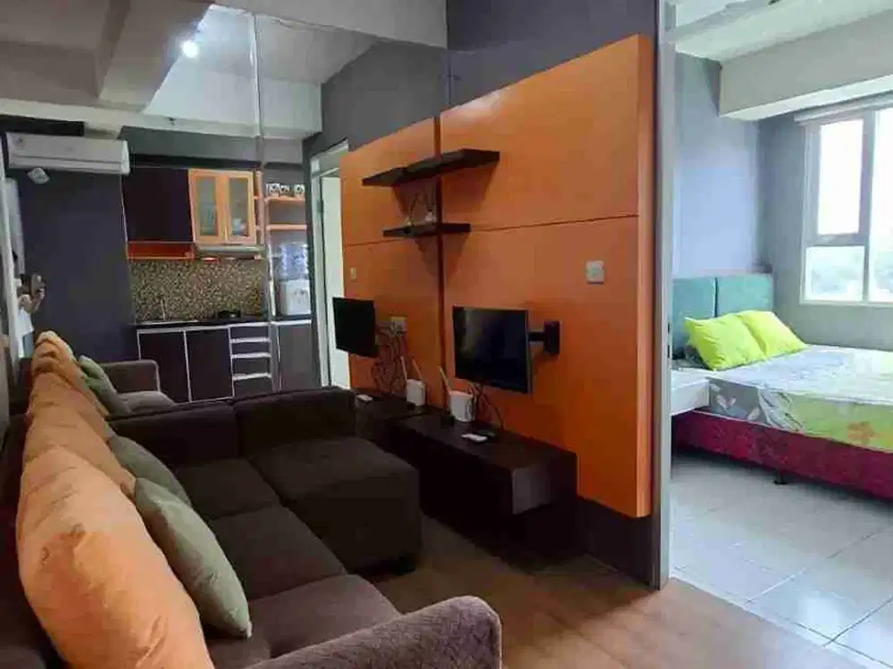 DIJUAL – Apartemen 2 BR 33 m² Fully Furnished Dekat RSCM & KRL