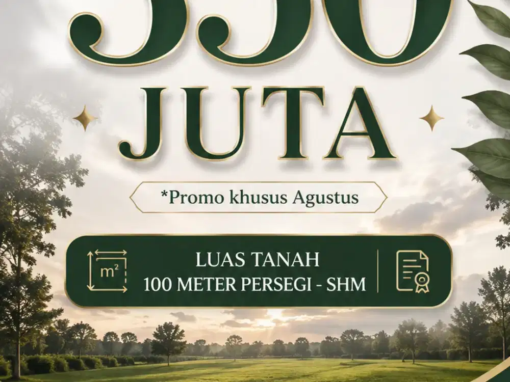tanah kavling area padat