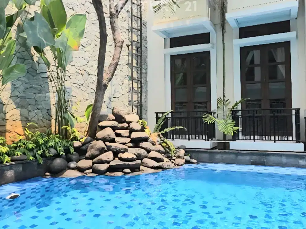 Luxury 4 Landed Condo Di Jantung Menteng Dg S.Pool