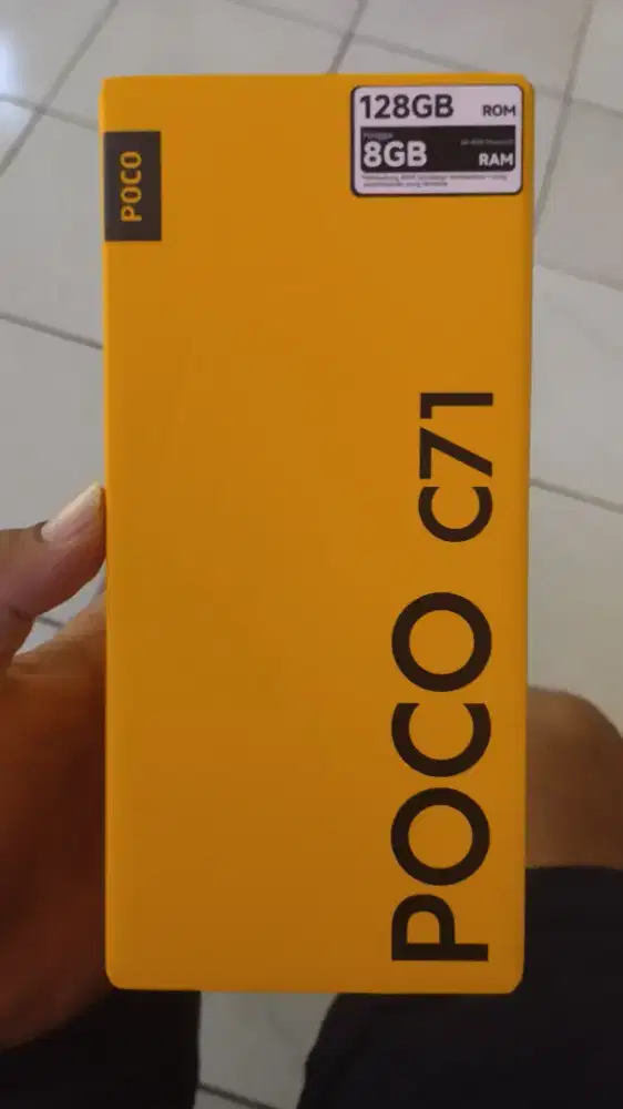 Jual Poco c71 Masih baru dan segel
