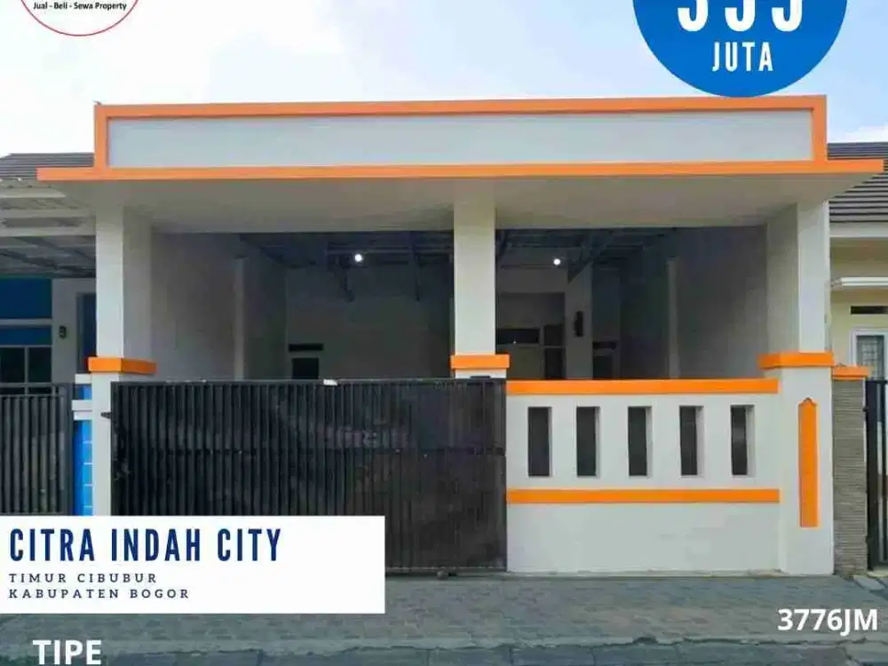 Dijual Rumah siap huni dicitra indah city cluster semi real estate
