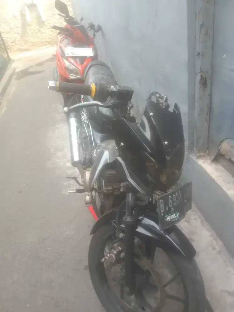 Jual motor satria thn 2009 ss BPKB ori