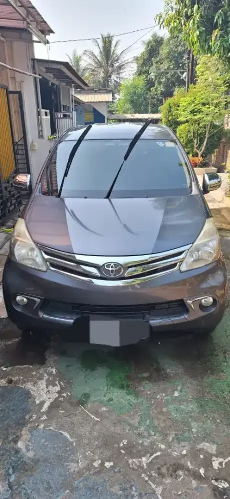 All new avanza 2013 type G 1.3 abu metalic