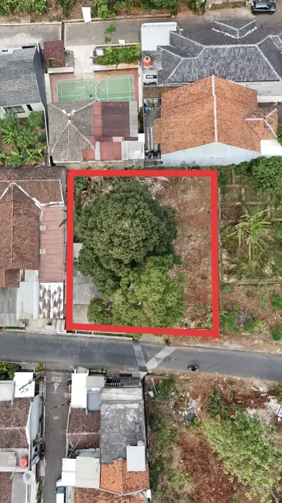 tanah strategis nempel jalan , cocok untuk investasi di ngaliyan