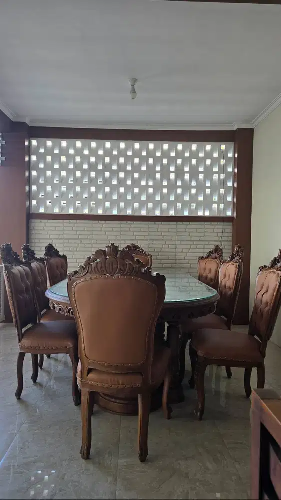 Set meja kantor (meja pertemuan, meja makan)