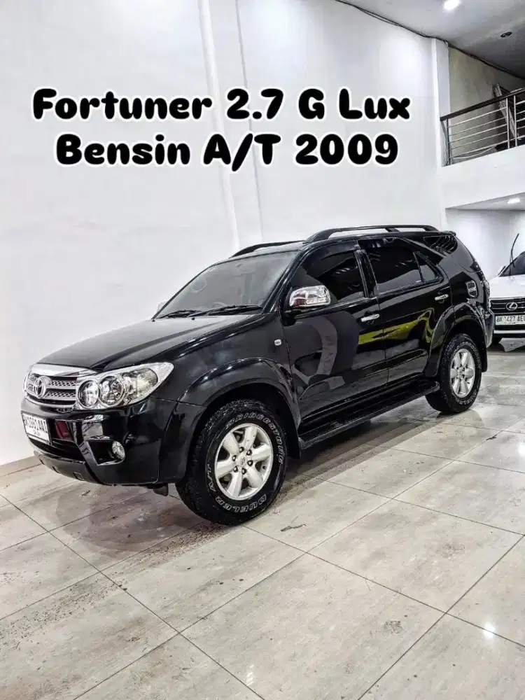 FORTUNER 2.7 G Bensin Automatic 2009 / 2010 hitam toyota