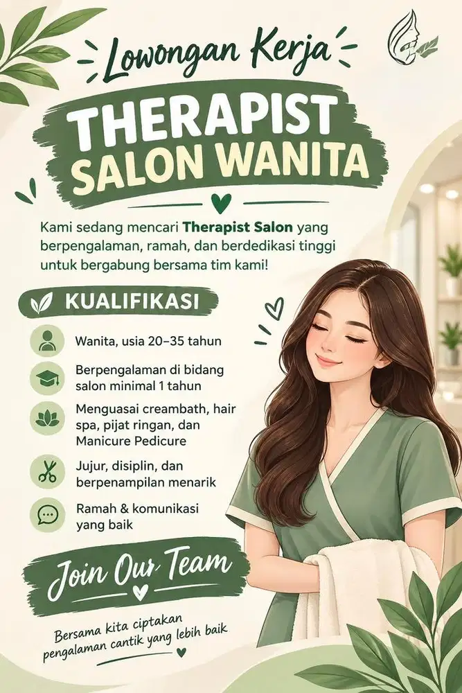 LOWONGAN KARYAWAN SALON