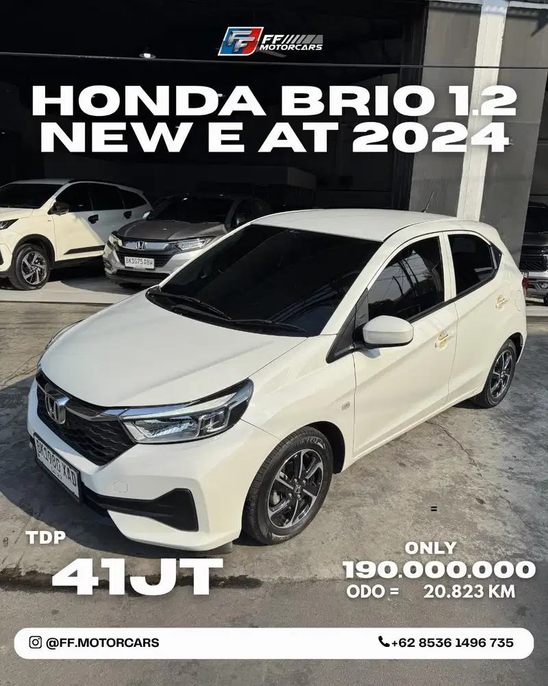 Honda Brio 1.2 New E AT 2024