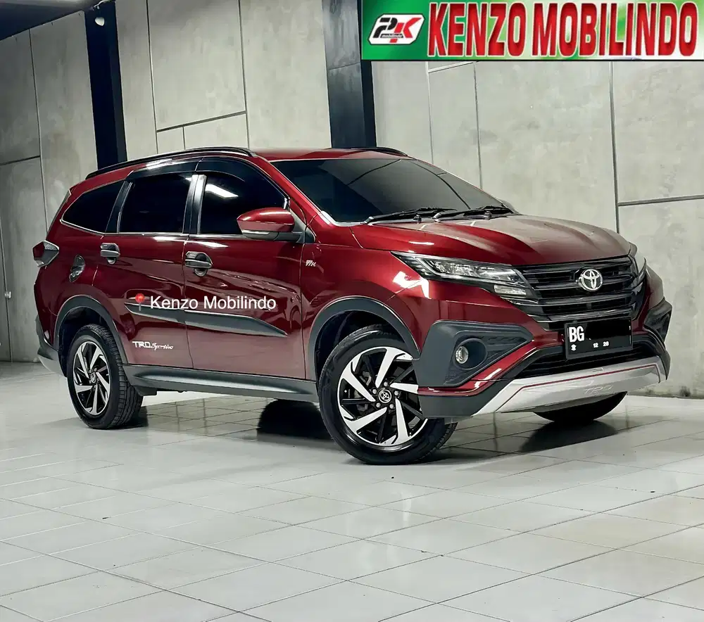 Rush 1,5 TRD AT 2020/2021 merah,tgn 1 km 63rb top kondisi dp 30jt