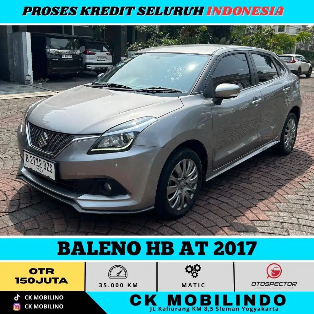BALENO HB AT 2017 SILVER PEMAKAIAN 2018