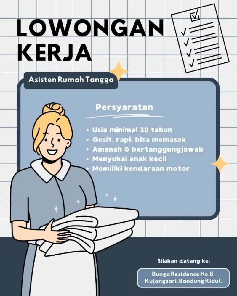 ASISTEN RUMAH TANGGA - Margacinta