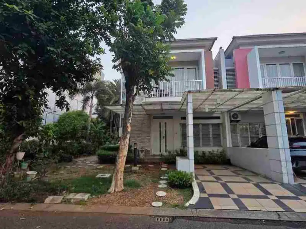 Jual Rumah Hoek Siap Huni di Cluster Palm Summarecon Bekasi