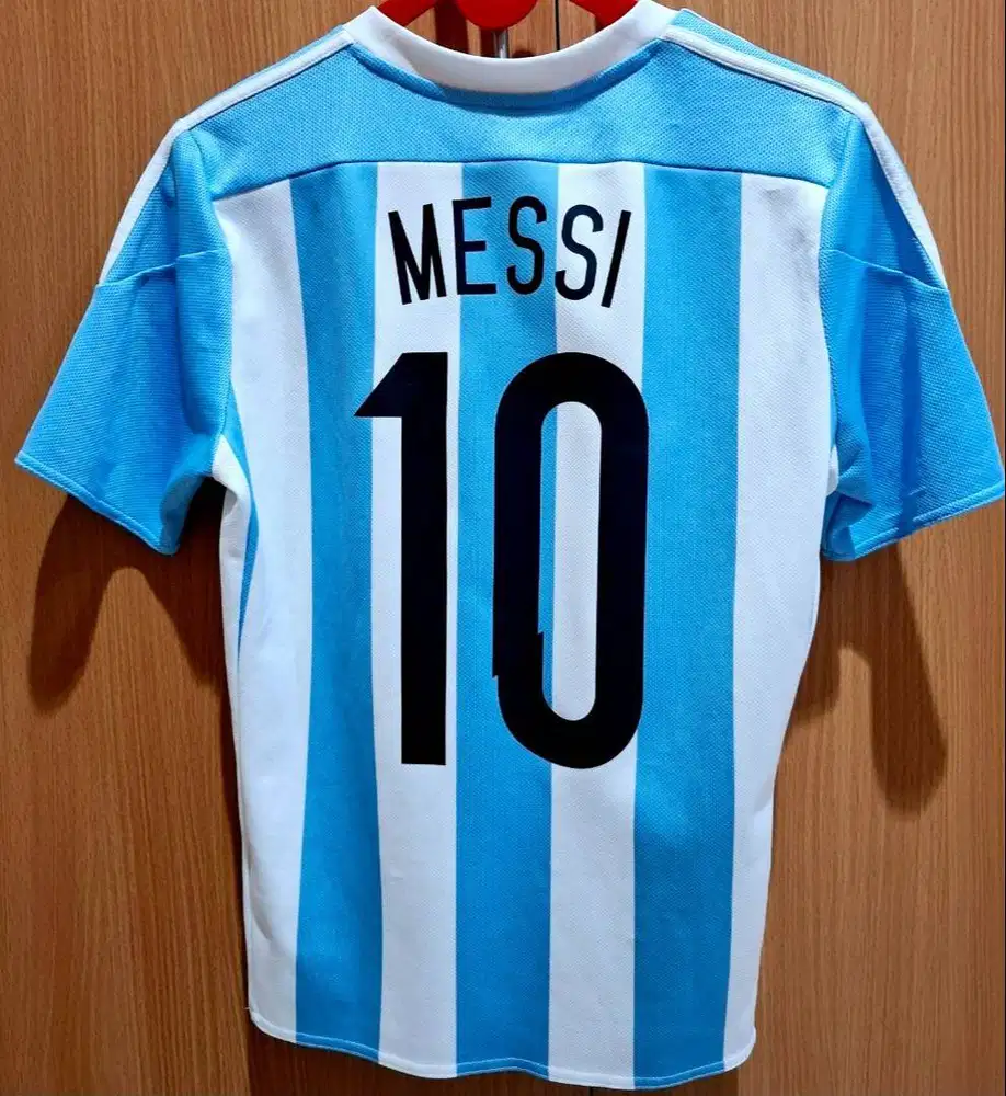 Jersey Argentina home 2015 Lionel Messi Adidas