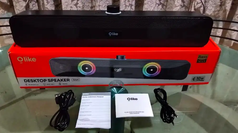 OLIKE S5H SOUND BAR SPEAKER RGB LIGHTS 10 WATT 1600 MAH BLUETOOTH 6.0