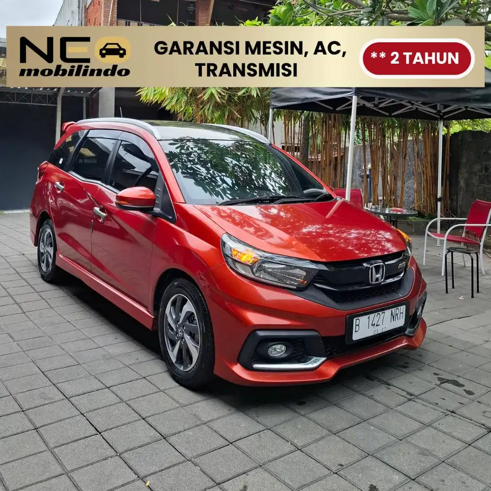 [ Garansi Mesin Matic ] HONDA MOBILIO 1.5 RS M-CVT 2017 ORANGE