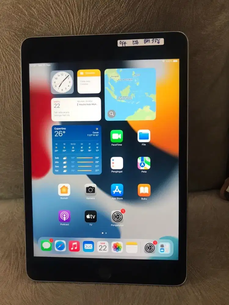 iPad Mini Generasi 4 128GB Space Gray Wifi Only iBox