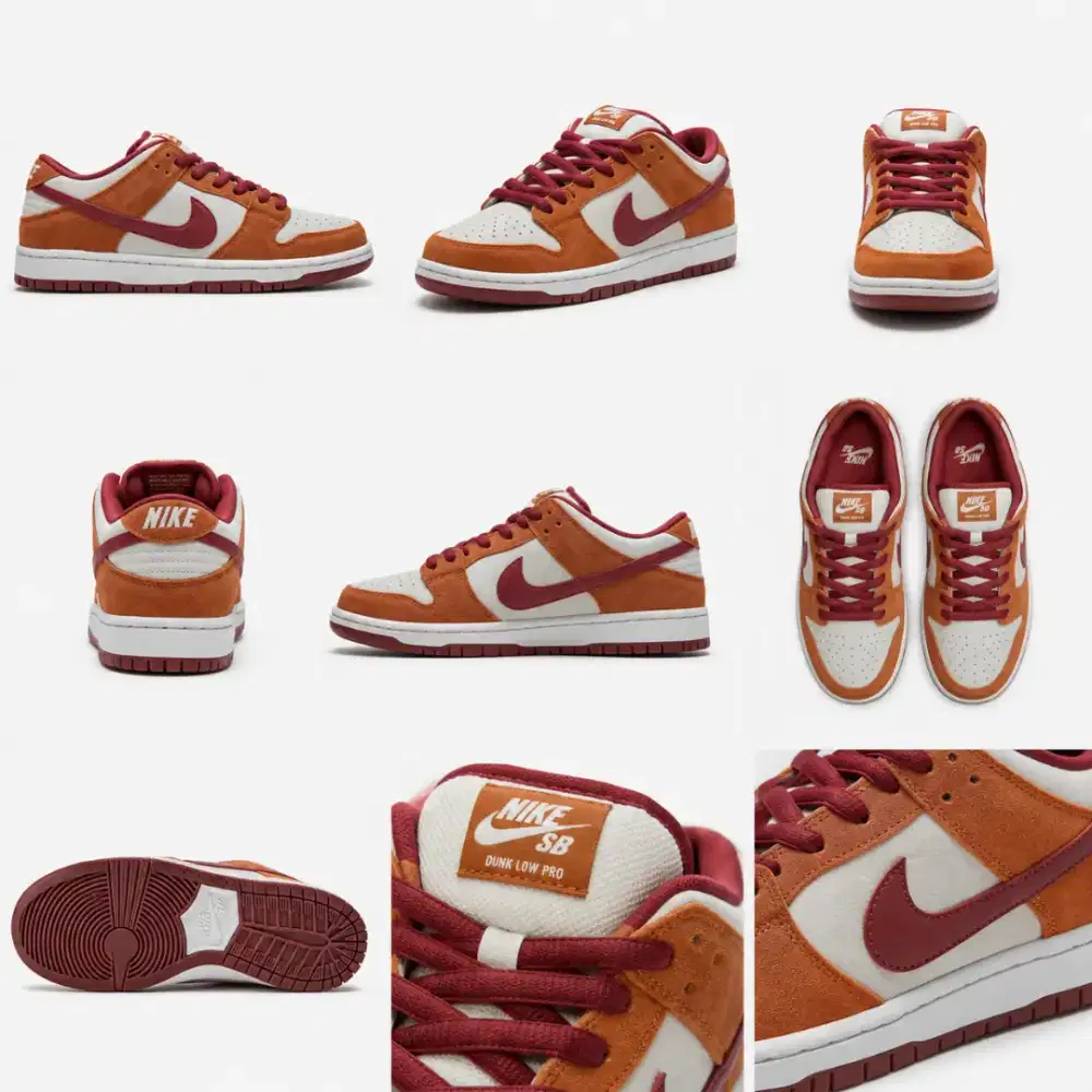 SB DUNK LOW  DARK RUSSET