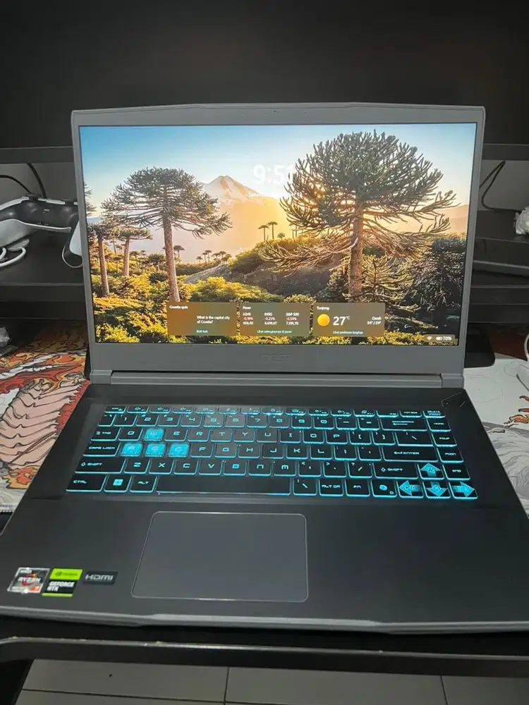 Laptop MSI Thin A15 B7UC Mulus like New