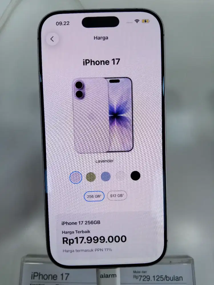 Promo Cicilan Iphone 17 Basic 256gb Bunga Rendah