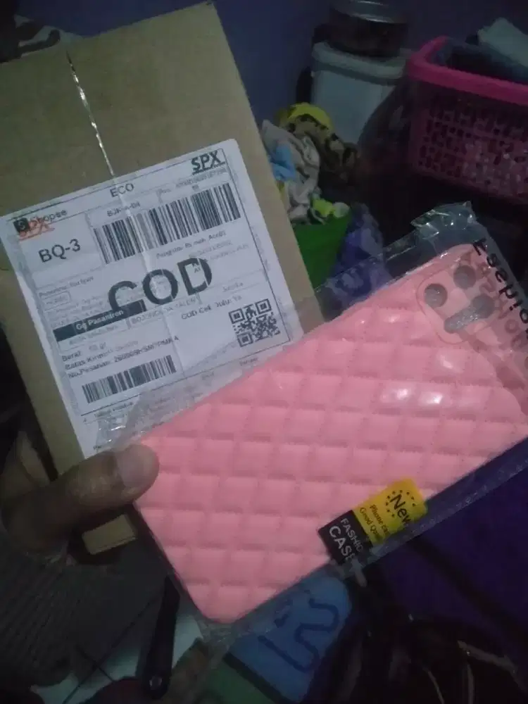 Softcase & tempered glass realme c11