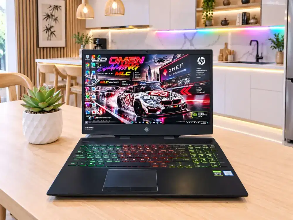 Laptop HP OMEN 15 NVIDIA RTX 2060 Gaming Core i7 SSD + HDD  DUAL VGA