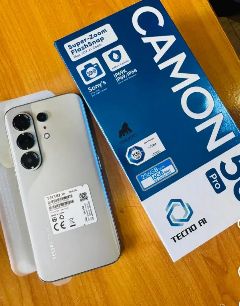 Tecno camon 50 pro 8/256