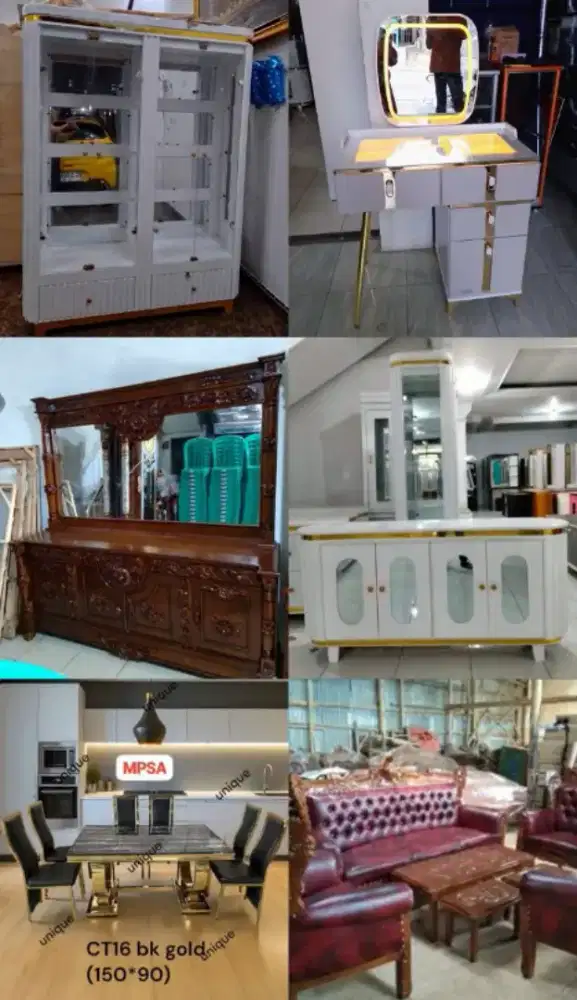 Furniture lengkap bisa credit