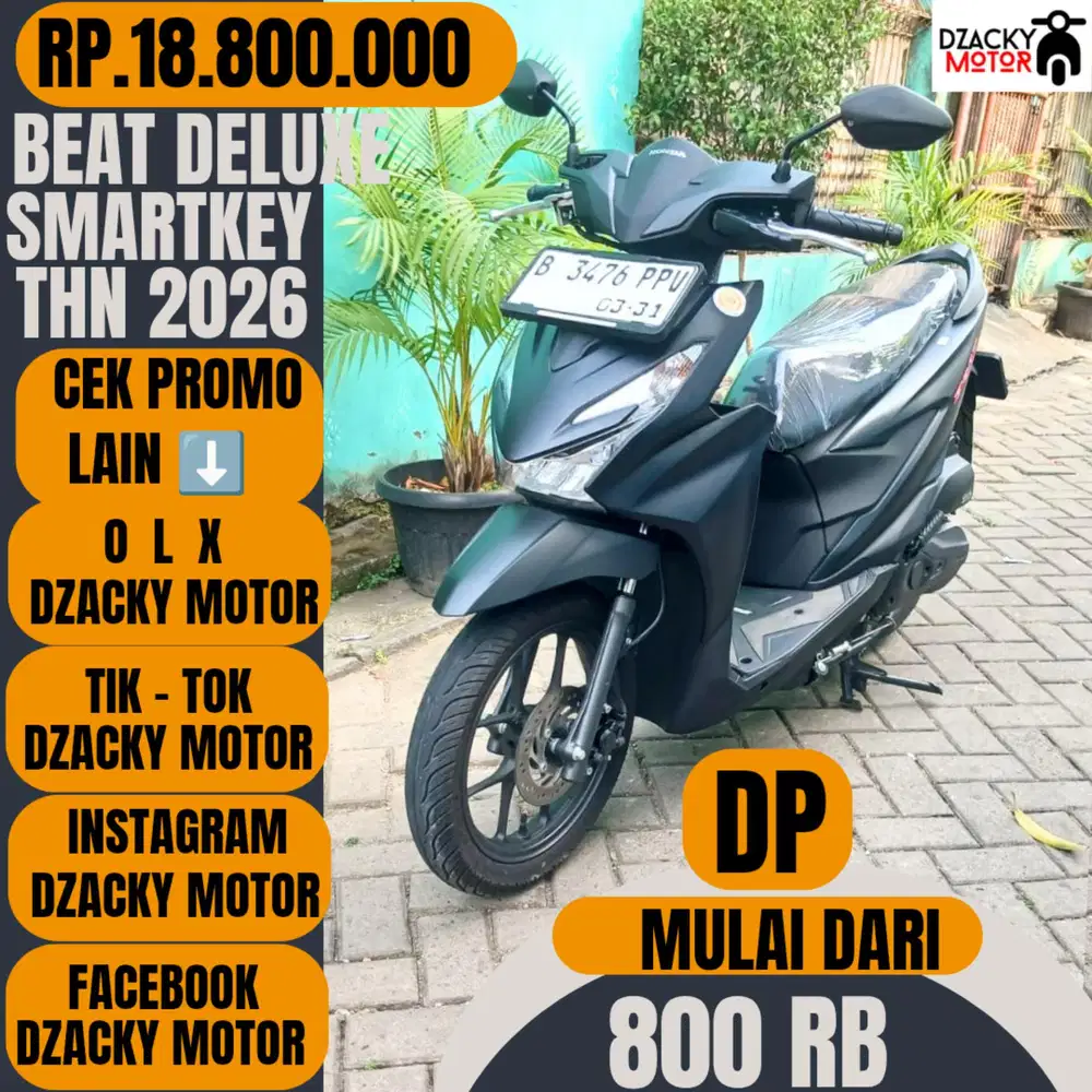 BEAT DELUXE SMARTKEY 2026 SECOND LIKE' NEW