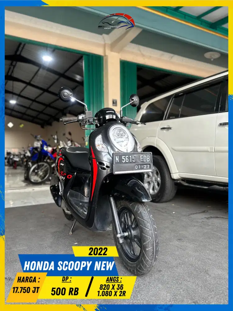 HONDA SCOOPY NEW 2022 ISTIMEWA MASZEHH HIKMAH MOTOR KEPUH MALANG