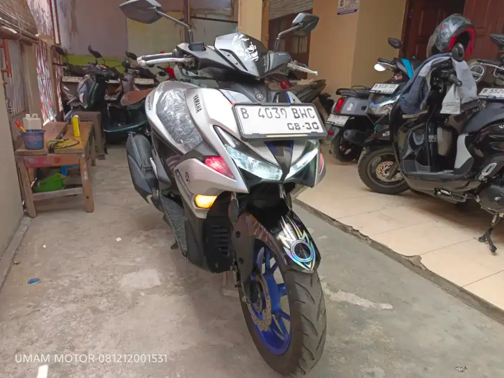 PJK 8/27 YAMAHA AEROX R 2019 KM 30K BS TT 2018 DI CILEDUG HRGA PAS ORI