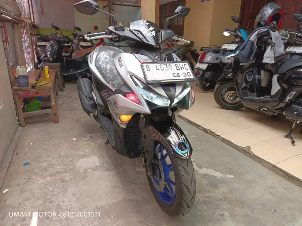 PJK 8/27 YAMAHA AEROX R 2019 KM 30K BS TT 2018 DI CILEDUG HRGA PAS ORI