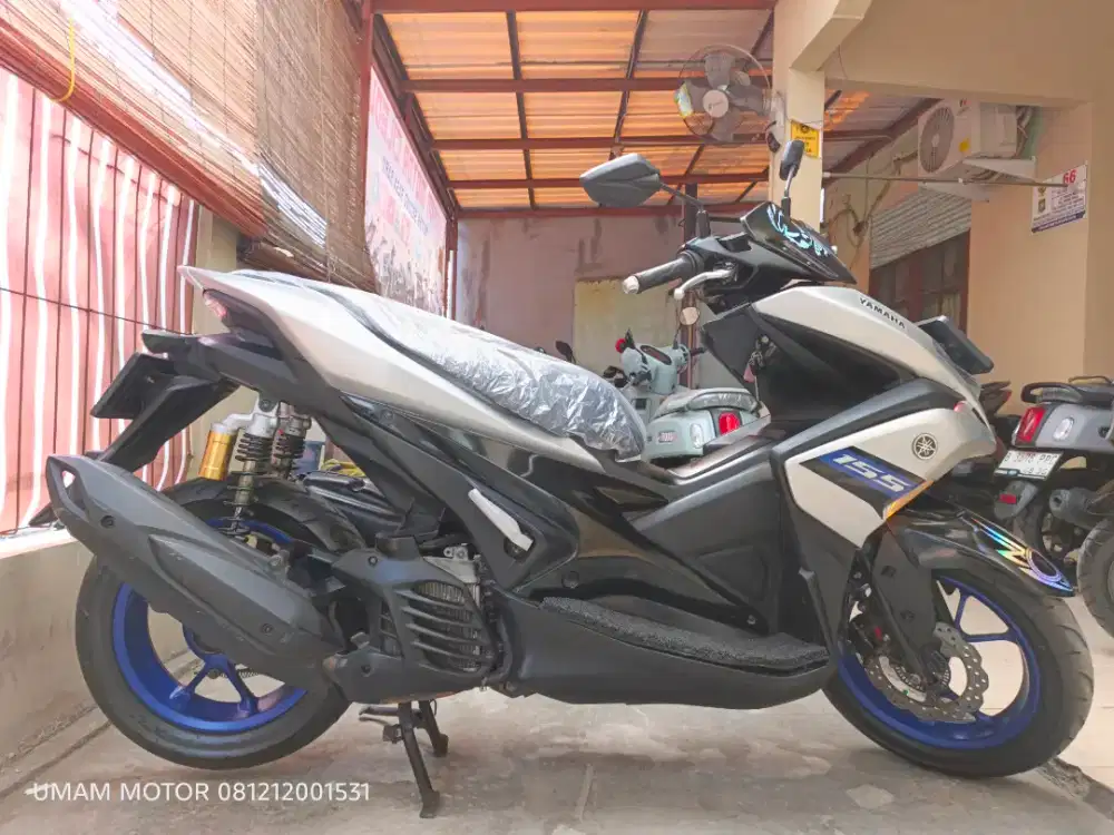 PJK 8/27 YAMAHA AEROX R 2019 KM 30K BS TT 2018 DI CILEDUG HRGA PAS ORI