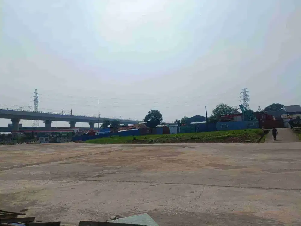 Disewakan Lahan Dekat Rest Area di Mustika jaya Tambun Selatan Bekasi