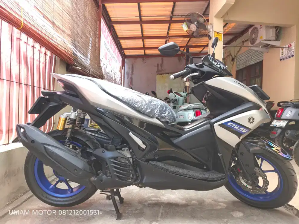 PJK 8/27 YAMAHA AEROX R 2019 KM 30K BS TT 2018 DI CILEDUG HRGA PAS ORI