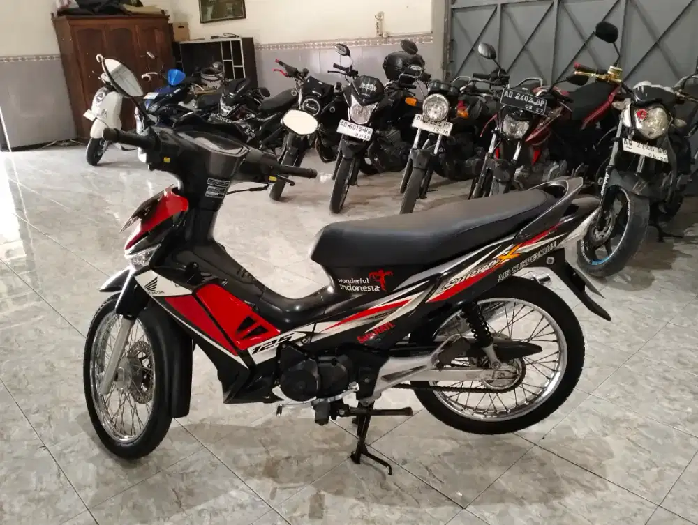 Honda Supra x 125 new murah dan bagus kelistrikan normal