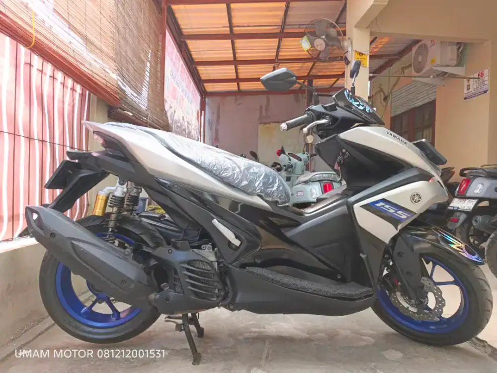 PJK 8/27 YAMAHA AEROX R 2019 KM 30K BS TT 2018 DI CILEDUG HRGA PAS ORI