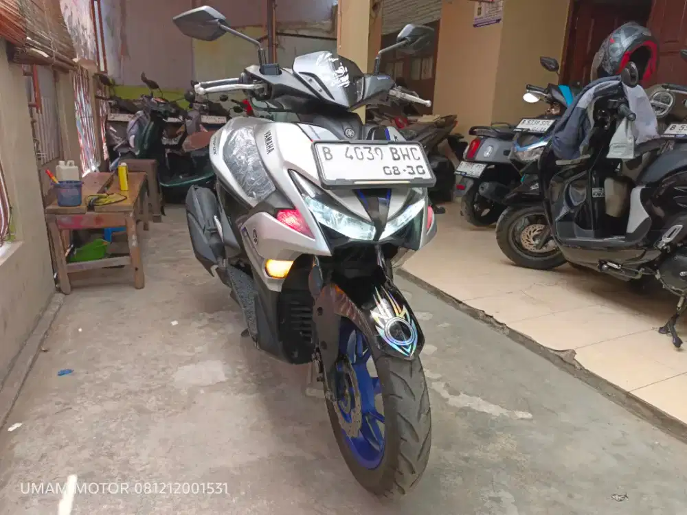 PJK 8/27 YAMAHA AEROX R 2019 KM 30K BS TT 2018 DI CILEDUG HRGA PAS ORI