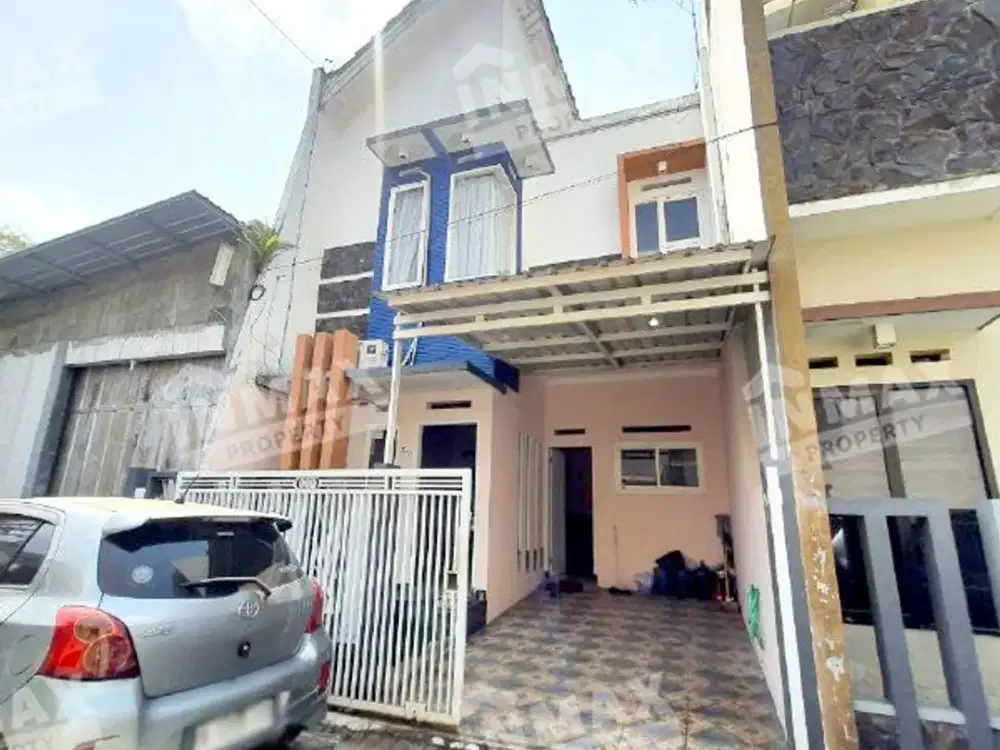 Rumah Minimalis 2 Lantai Ada Kitchen Set + Water Heater di Borobudur Malang