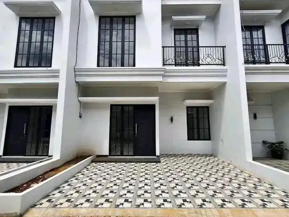 Hunian Modern 2 Lantai Rp400 Juta, Free Kitchen Set di Mampang Depok
