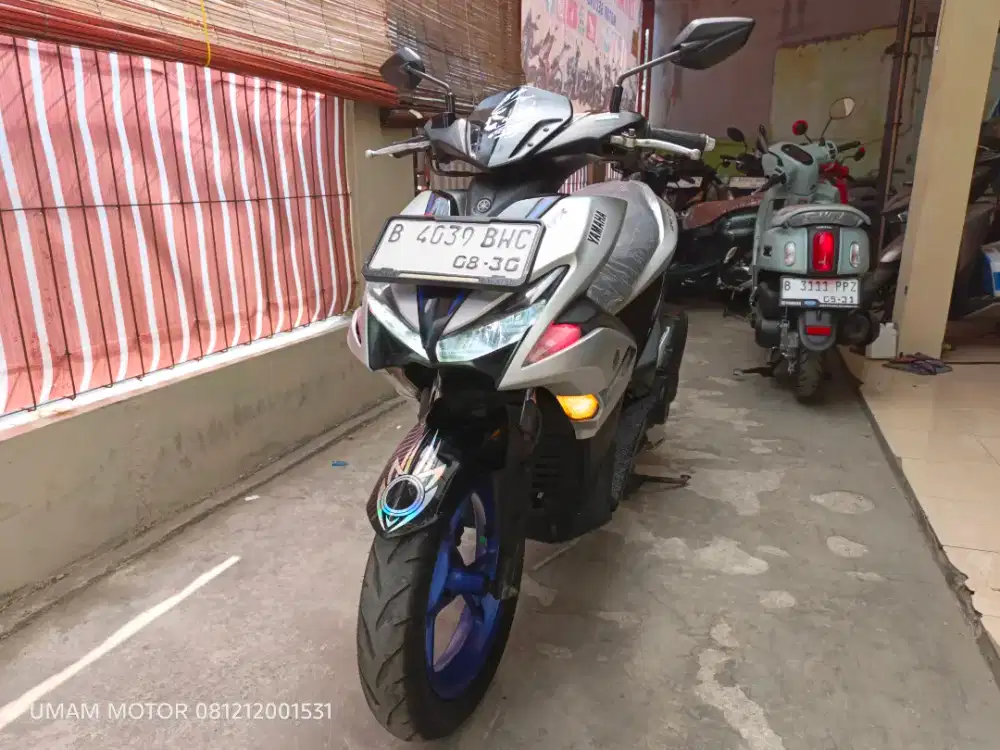PJK 8/27 YAMAHA AEROX R 2019 KM 30K BS TT 2018 DI CILEDUG HRGA PAS ORI