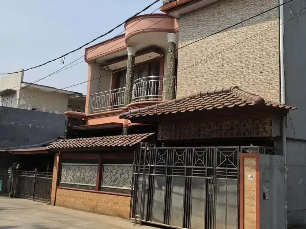 Dijual rumah 2 lantai siap huni di Perum Jatikramat Indah II, Jatikramat, Jatiasih, Bekasi