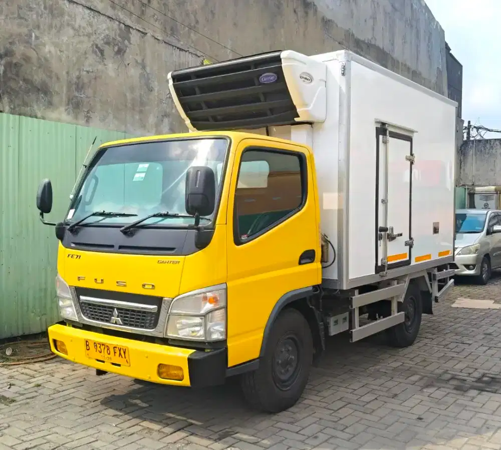 4ban mitsubishi coltdiesel canter engkel box ac frozen reefer 2023 bok
