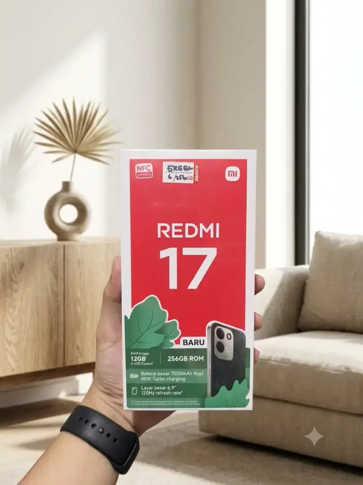 PROMO REDMI 17 6/256GB