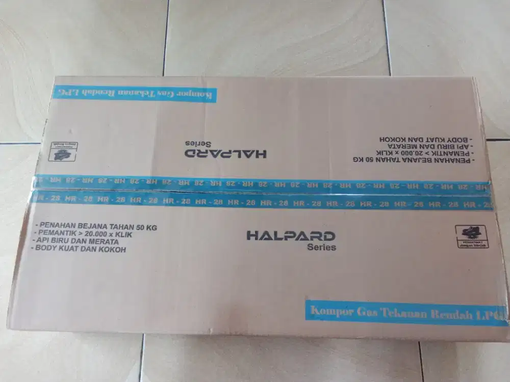 Bismillahirrahmanirrahim dijual BU Kompor Gas 2 Tungku Halpard newbaru