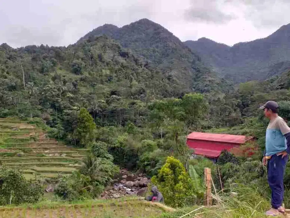 Lokasi sejuk buat Villa nempel kali di cibunian pamijahan bogor