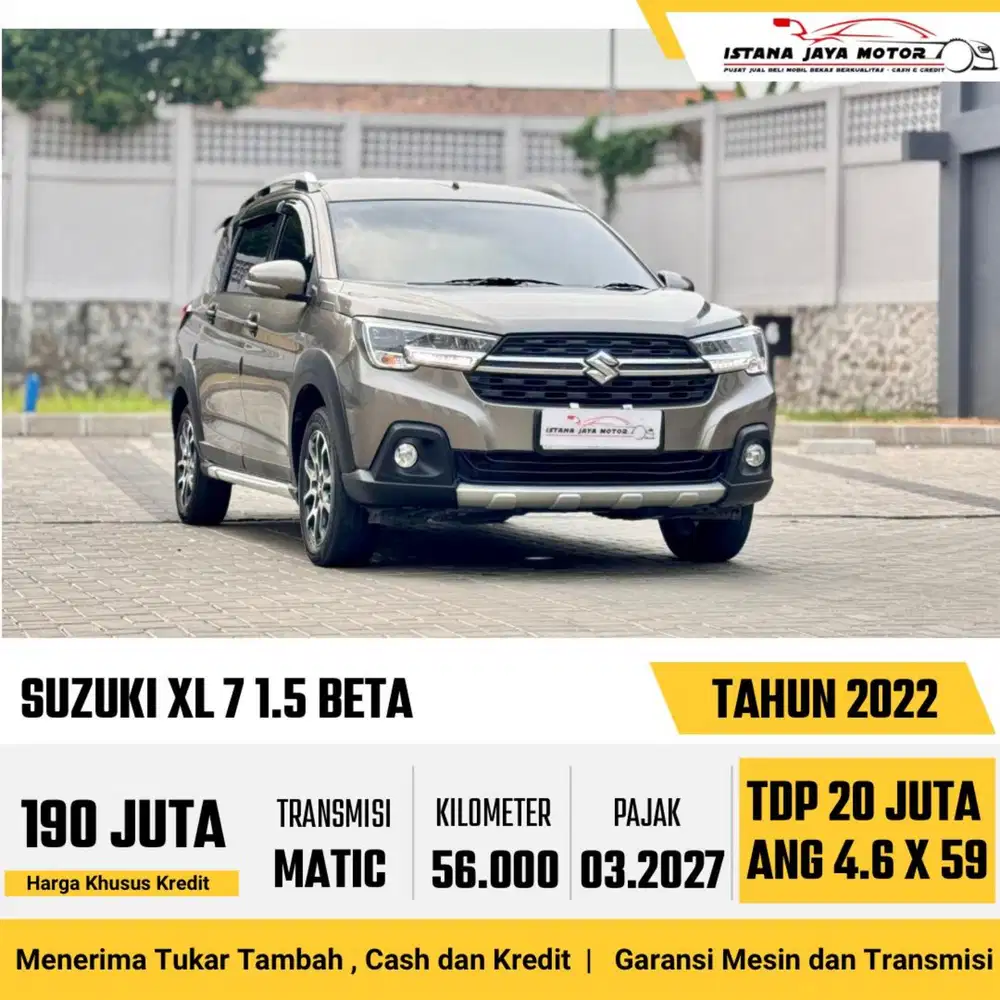 Suzuki XL7 Beta AT th 2022 #istana jaya motor